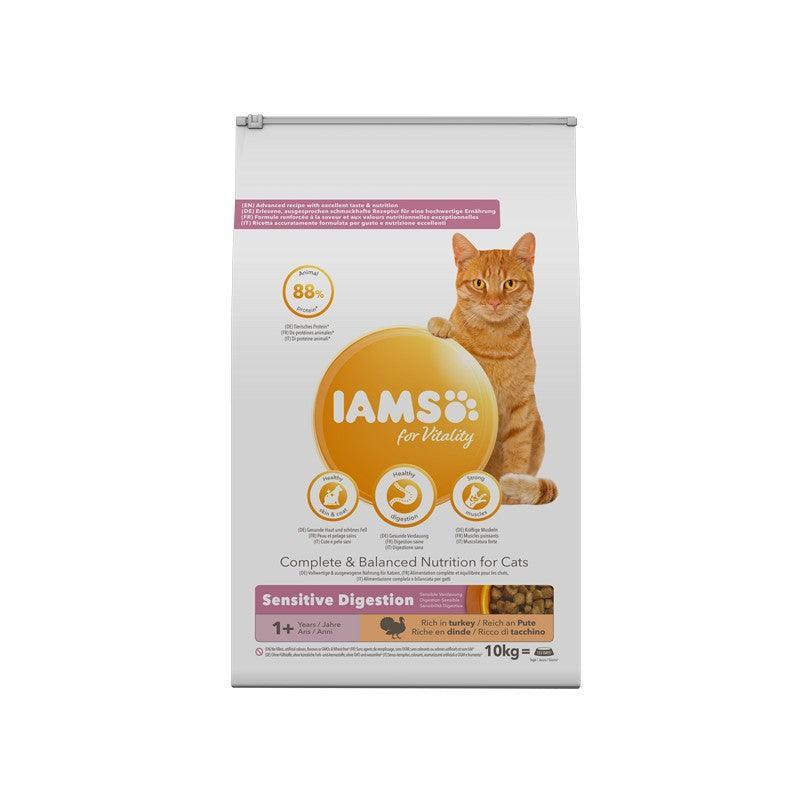Iams Cat Adult Vitality Sensitive Digest 10kg