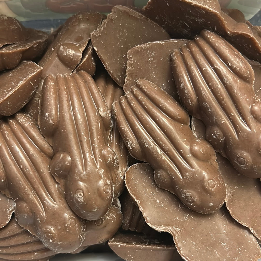Hannahs Milchschokoladenfrösche