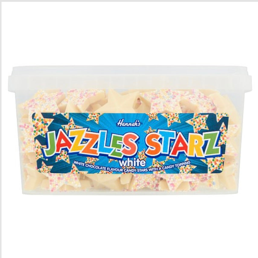Hannahs weiße Schokoladen-Jazzles-Sternchen