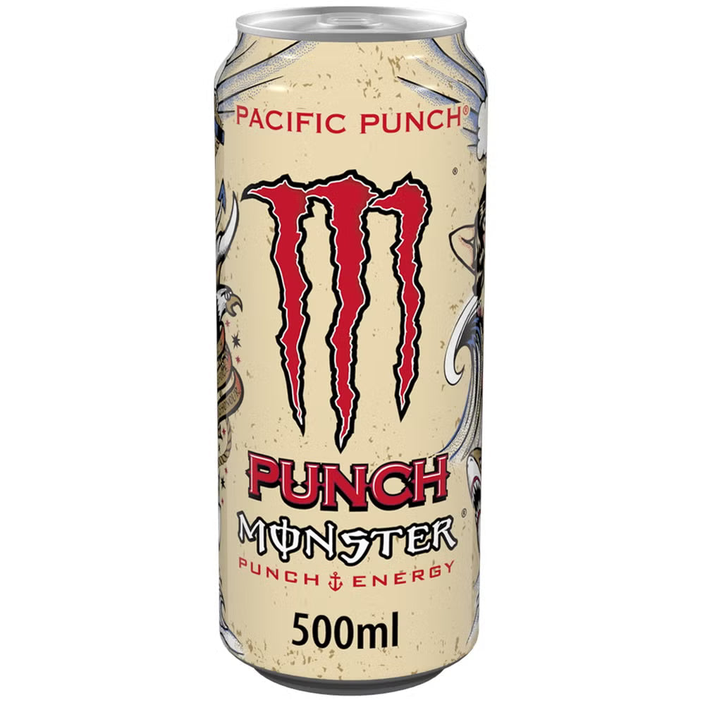 Monster Energy Pacific Punch 500ml Cans - Case of 12