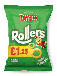 Tayto Rollers Crisps Multipack | 20 x 45g Tüten