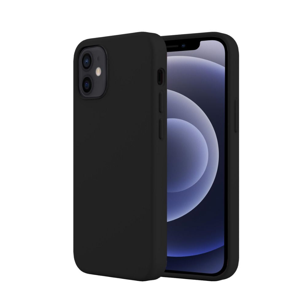 iPhone Black Silicone Gel Case