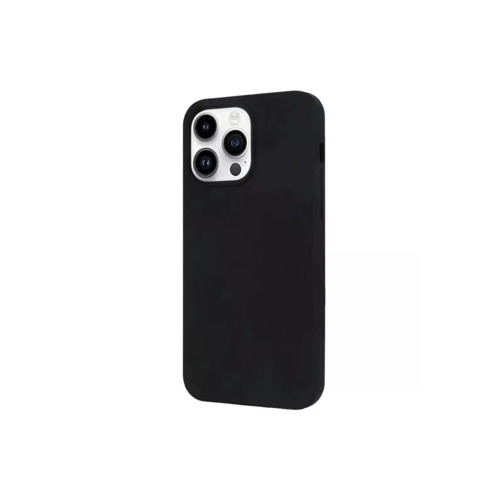 iPhone Black Silicone Gel Case
