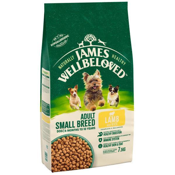 James Wellbeloved Adult Small Breed Lamb & Rice Dry Dog Food