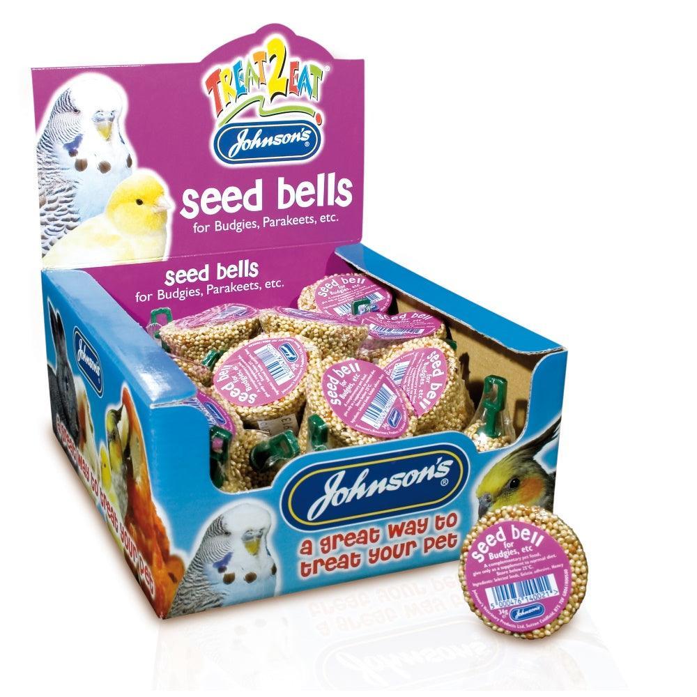 JVP Budgie Seed Bells - Case of 27