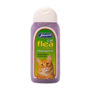 JVP Cat Flea Cleansing Shampoo 200ml - Case of 6