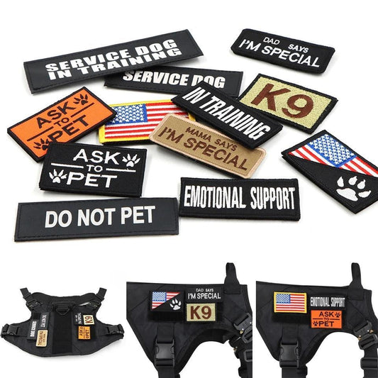 K9 Tactical Harness Patch | Velcro Dog Harness Patch