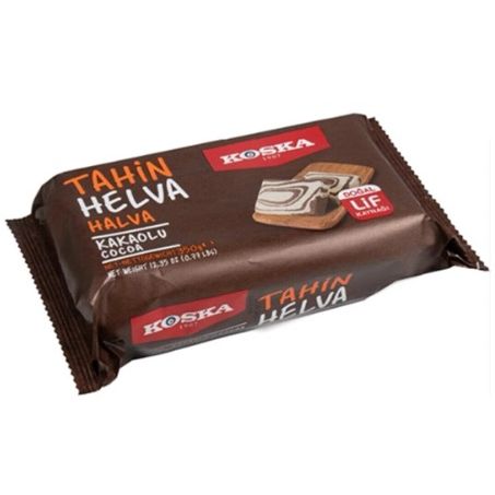 Koska Tahini Halva with Cocoa (Kakaolu Helva) 350 gram