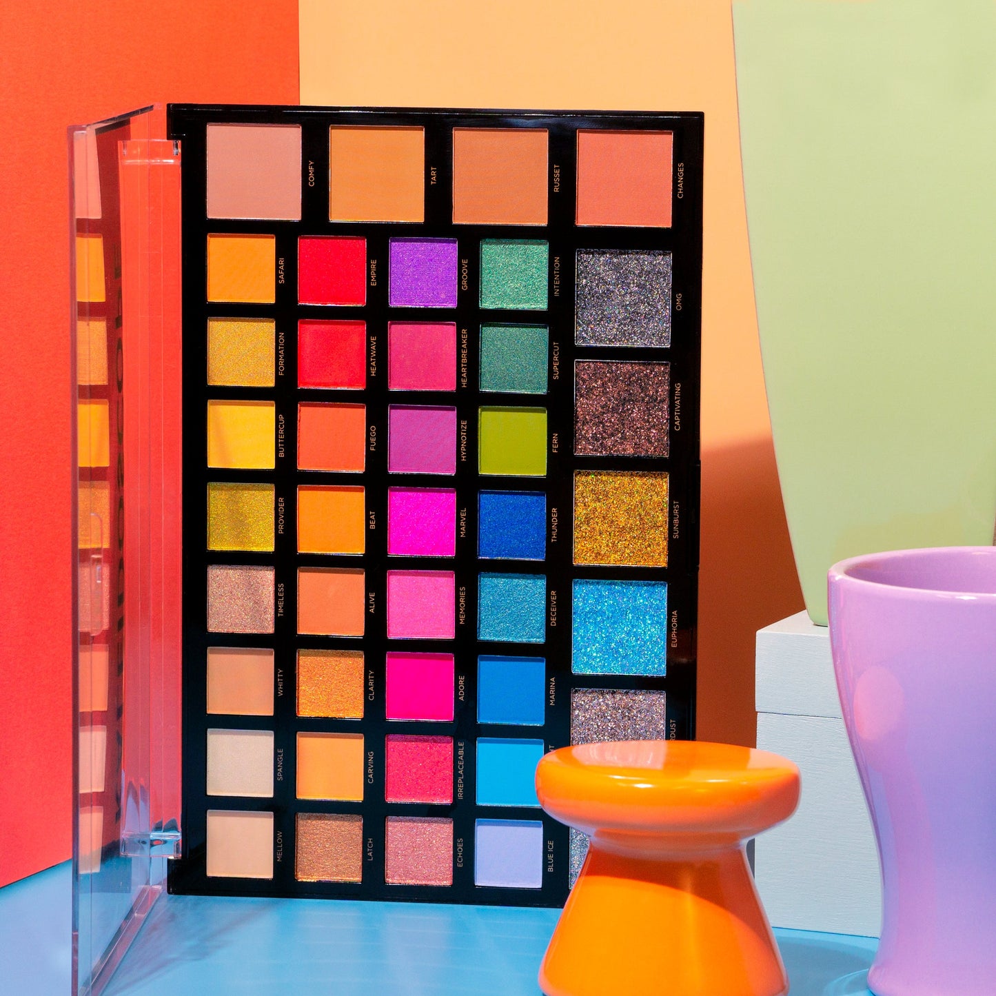 CALEIDOSCOPIO | PALETA DE 42 SOMBRAS PARA OJOS Y ROSTRO