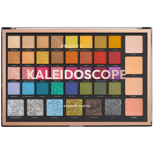 CALEIDOSCOPIO | PALETA DE 42 SOMBRAS PARA OJOS Y ROSTRO