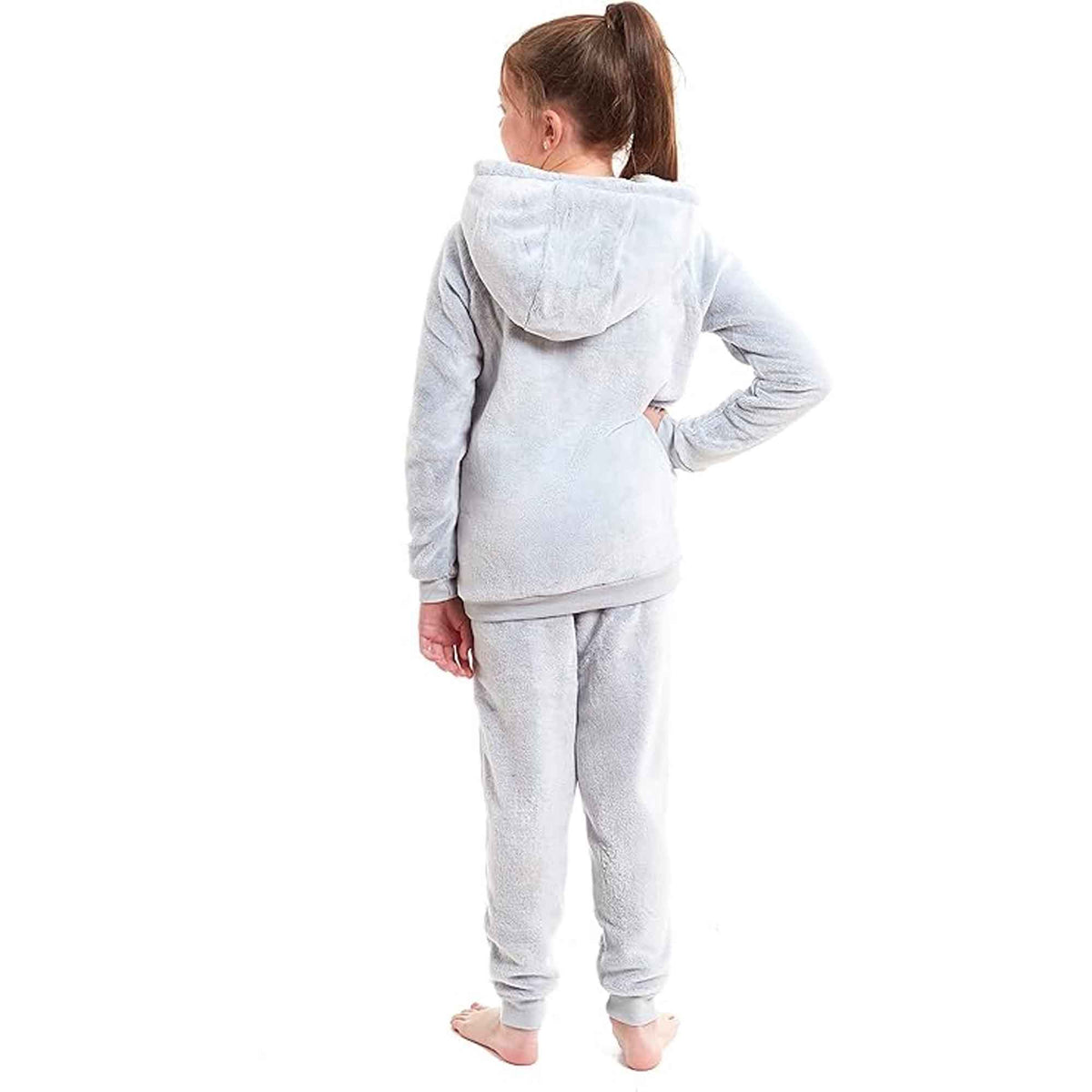 Daisy Dreamer Koala Bear Fleece Hooded Pyjama Set For Kids And Adults Cosy Winter
