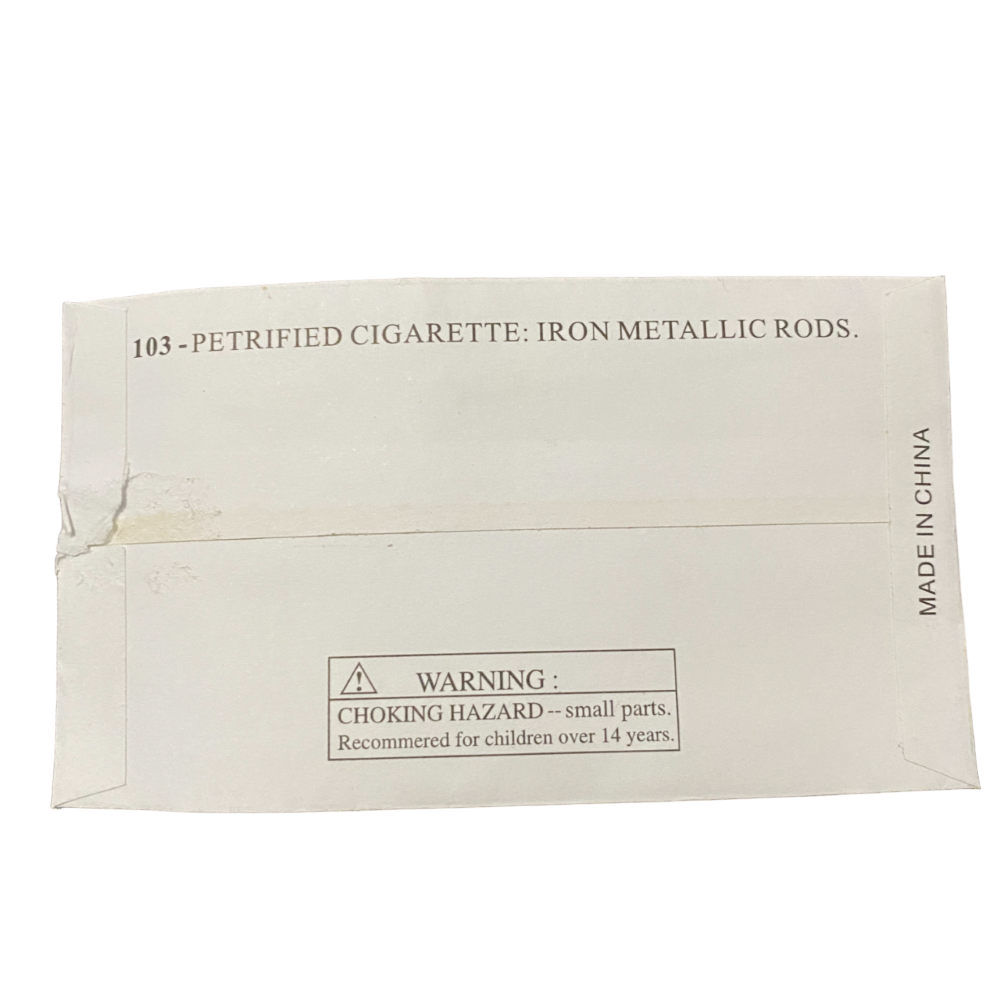 Jokez 'n' Prankz Petrified Cigarette (Envelope)
