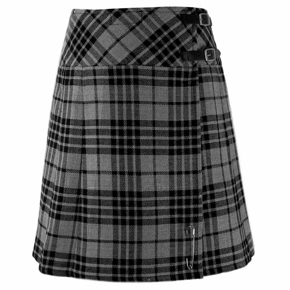 Ladies Billie Knee Length Tartan Kilt Skirt Special