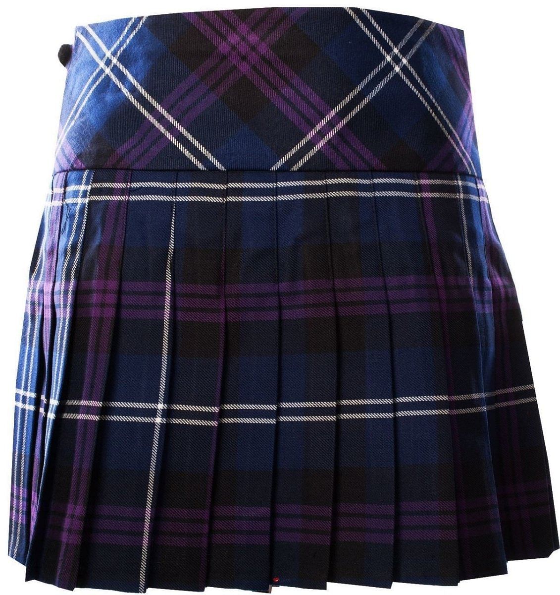 Ladies Billie Mini Tartan Kilt Skirt Heritage of Scotland length 18 inches