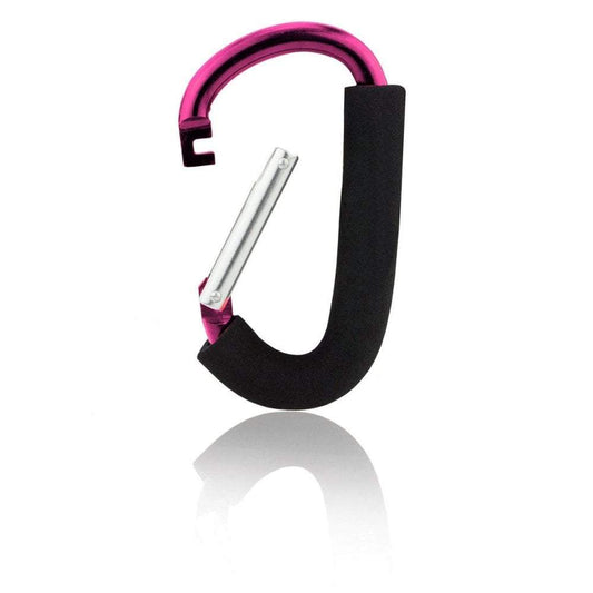 Large Buggy Clip for Pram & Pushchair - Pink