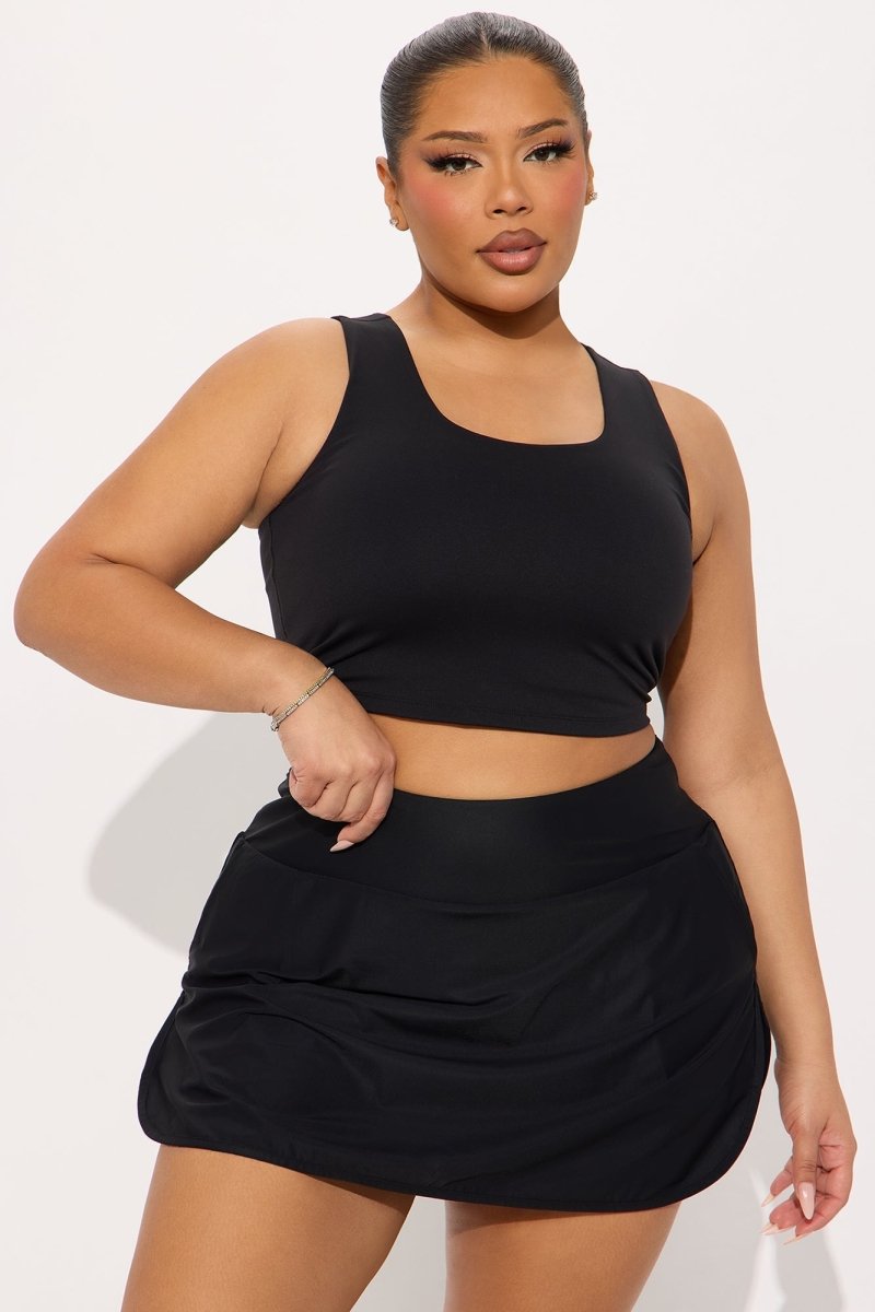 Active Black Top For Women - Last Serve