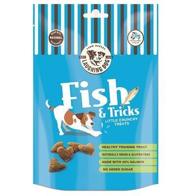 Laughing Dog Grain Free Fish and Tricks 125g - Case of 5