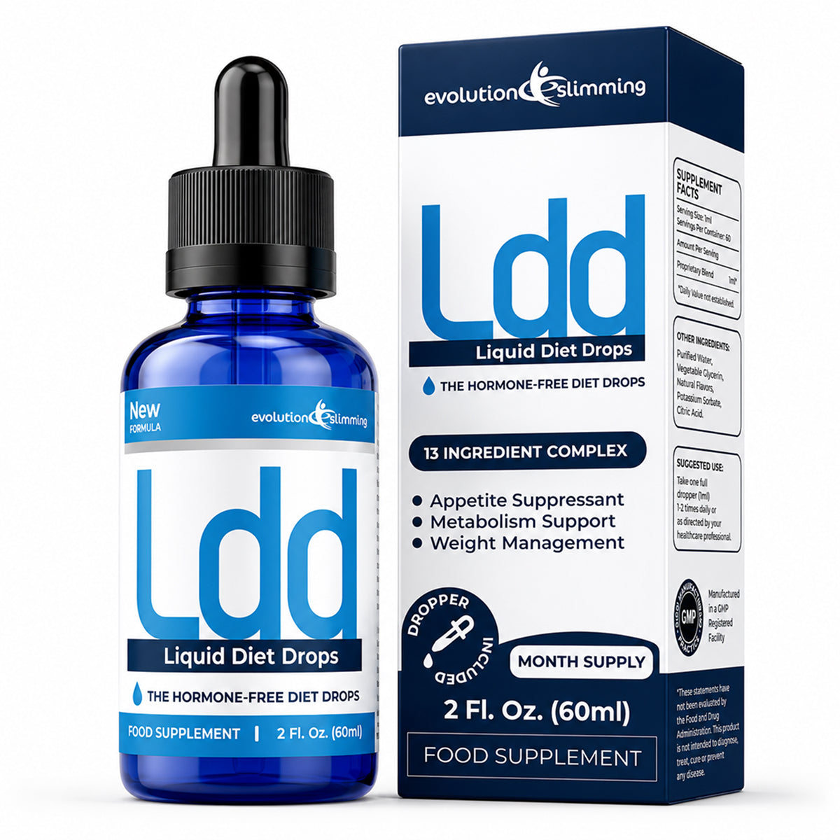 LDD Liquid Diet Drops | Appetite Control & Weight Support