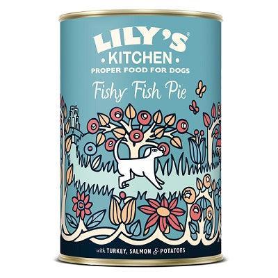 Lily's Kitchen Fishy Fish Pie with Peas Tins 400g - Case of 6