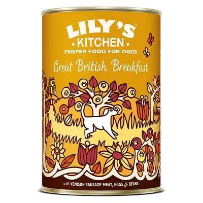 Lily's Kitchen Great British Breakfast Tins 400g - Case of 6