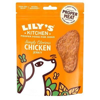 Lily's Kitchen Simply Glorious Chicken Jerky Dog Treats 70g - Case of 8