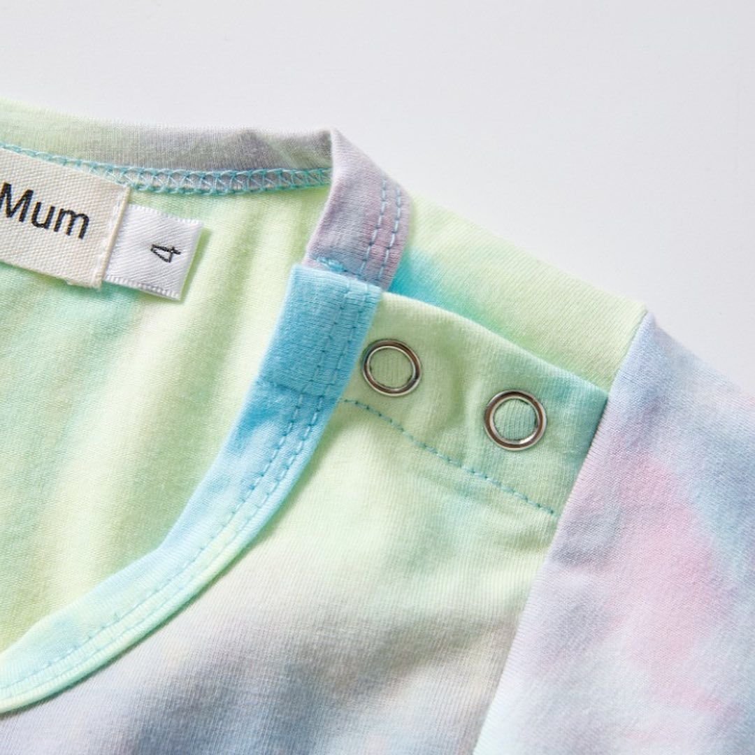 Limitiertes, stylisches Kinder Tie-Dye T-Shirt