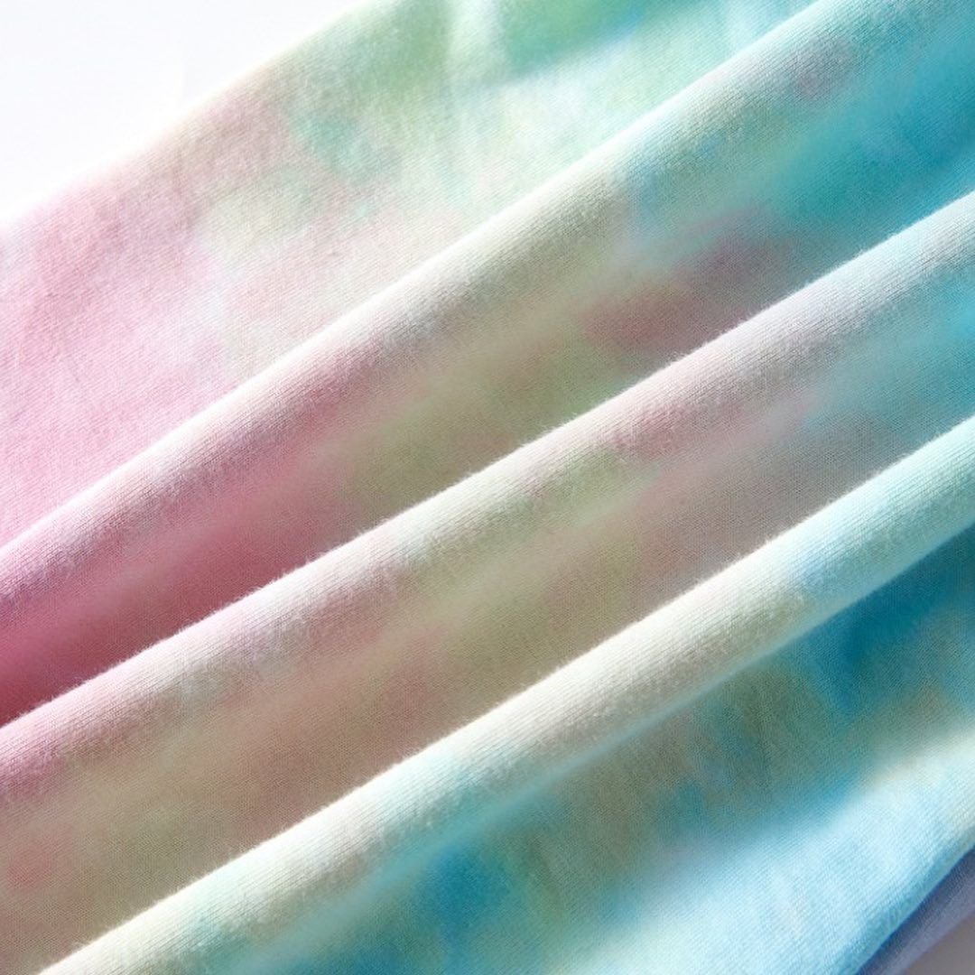 Tie Dye Breastfeeding Top - Lightweight Cotton Nursing Vest