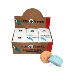 Little Friends Bird Calcium Blocks, 24g - Case of 12