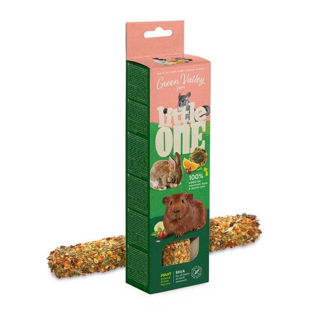 Little One Grainfree Stick for Pet Animals with Fruits 180g — Case of 8