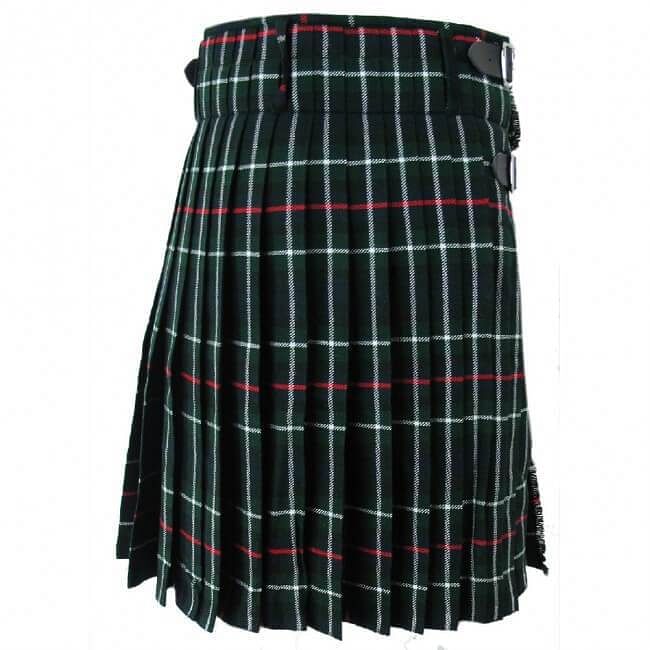 Mackenzie Tartan Traditional Scottish Men's Kilt Outfit Pin, Buckle, Belt, Sporran