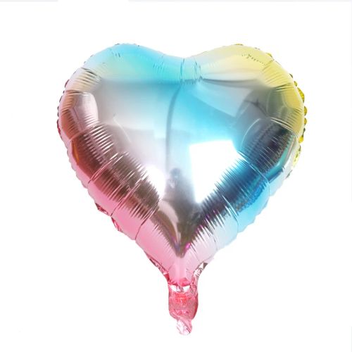 1/5/10pcs Hot 18-inch star and heart aluminum balloon children's birthday party bride and groom wedding decoration foil balloons