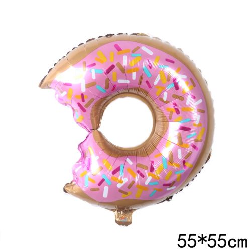 DAWN Donut Foil Balloon - Fun Birthday Party Decor & Celebration Accessory