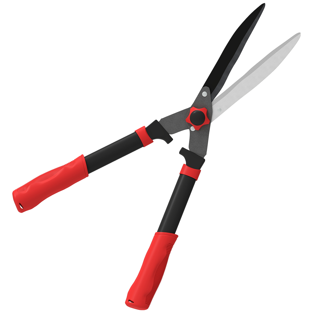 Outsunny Garden Shears, 63.5 cm Hedge Shears with Razor-Sharp Blades