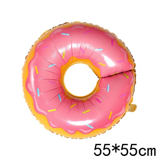 DAWN Donut Foil Balloon - Fun Birthday Party Decor & Celebration Accessory