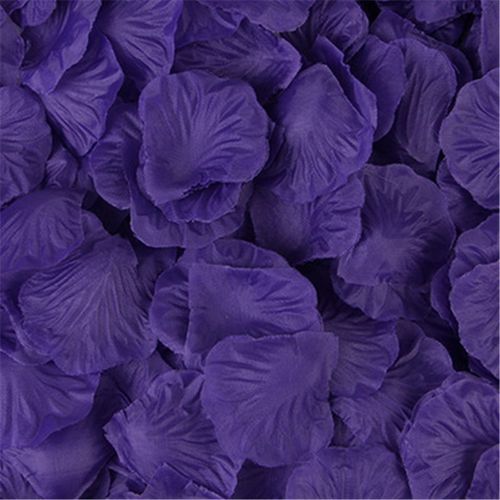 Decorative Silk Rose Petals - Multicoloured, 100/500PCS for Events
