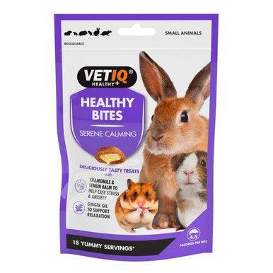 M and C VetIQ Healthy Bites Calming Treats for Small Animals - Case of 8