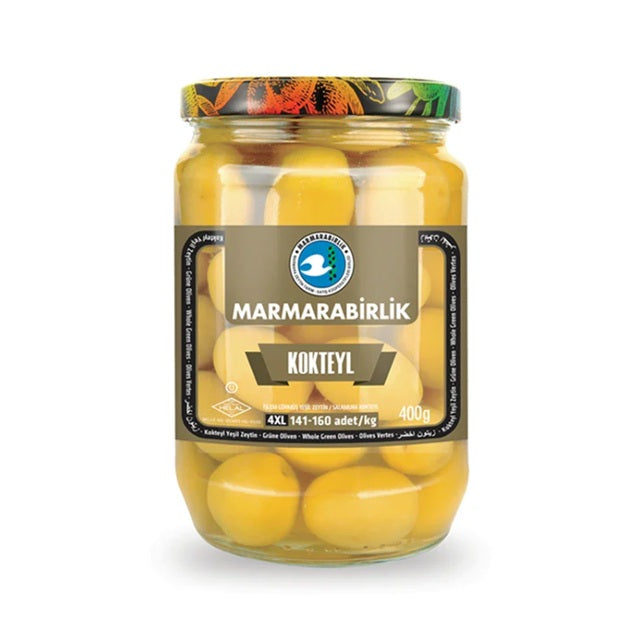 Marmarabirlik Kokteyl Yeşil Zeytin (Cocktail Green Olives) 400g