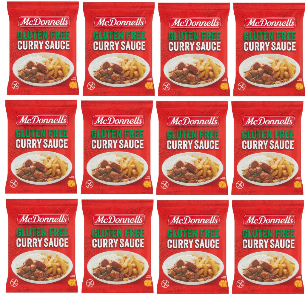 12 x Salsa Curry sin Gluten Mcdonnells 50Gr