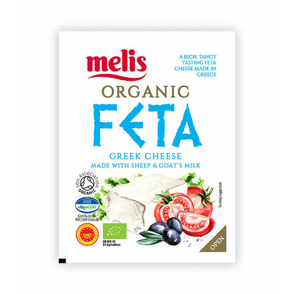 Melis Organic Feta Greek Cheese 200g