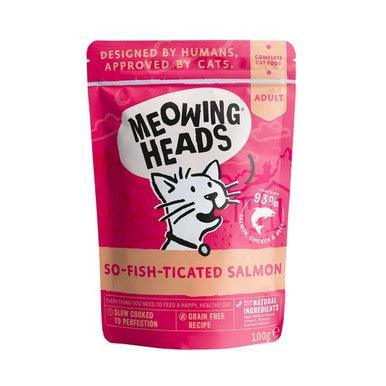 Meowing Heads So-fish-ticated Salmon 100g - Case of 10