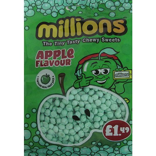 Millions Apple Bag PMP 110g (Case of 12)