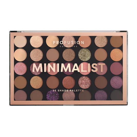 MINIMALISTA | PALETA DE SOMBRAS DE OJOS DE 35 TONOS