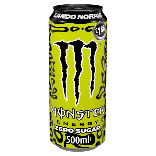 Monster Energy Drink Lando Norris Zero Sugar 500ml (Case of 12)
