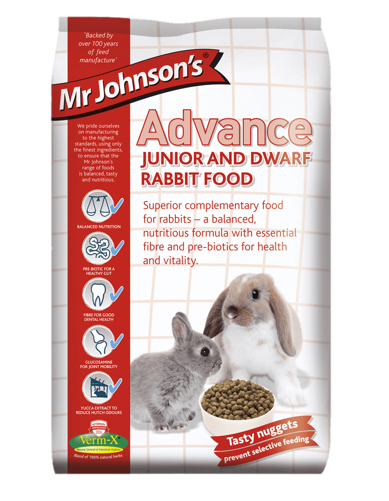 Mr Johnsons Advance Jr&Dwf Rabbit 1.5kg
