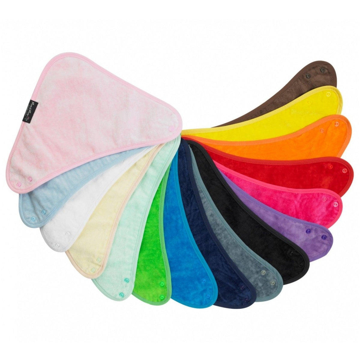 Mum 2 Mum Bandana Style Wonder Bib - White