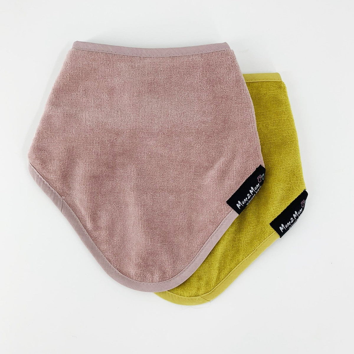 Mum 2 Mum Bandana Style Wonder Bib - Mustard Yellow
