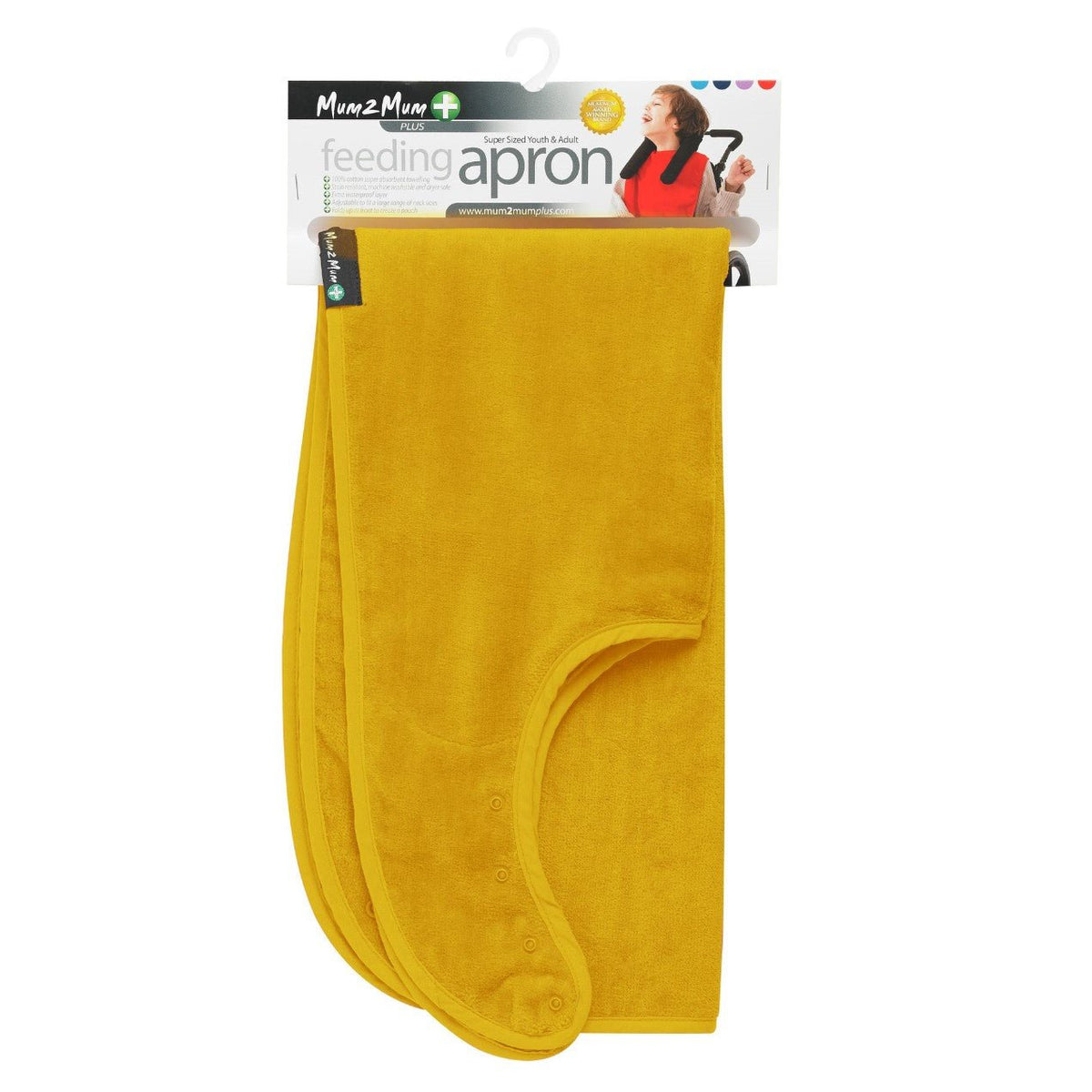 Mum 2 Mum PLUS SuperSized Clothing Protector - Mustard