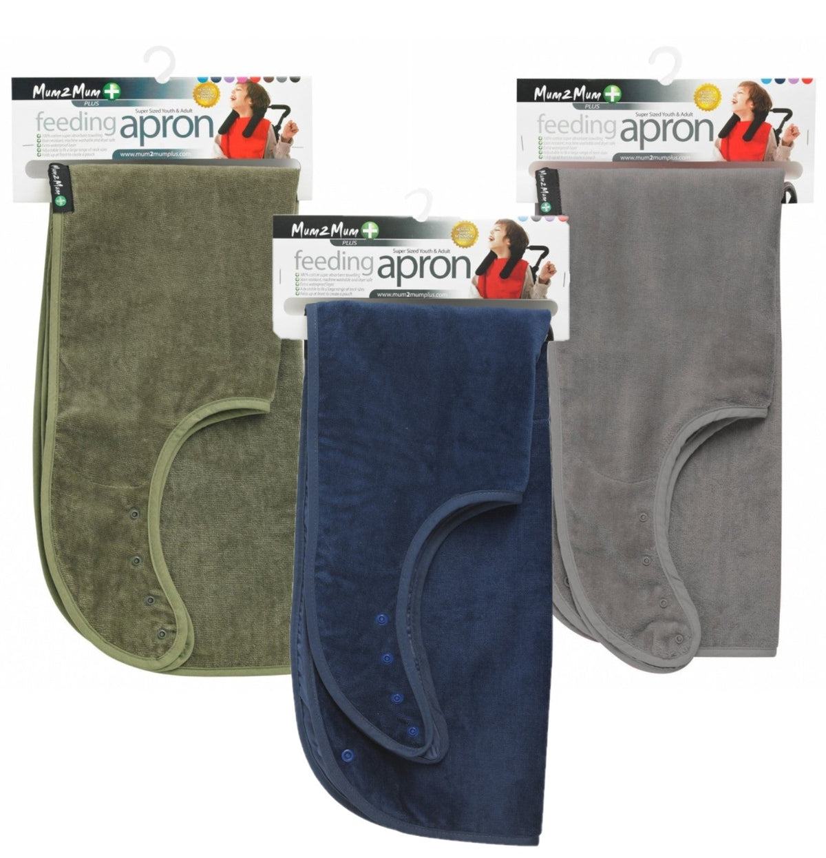 Mum 2 Mum PLUS SuperSized Clothing Protector - Olive Green