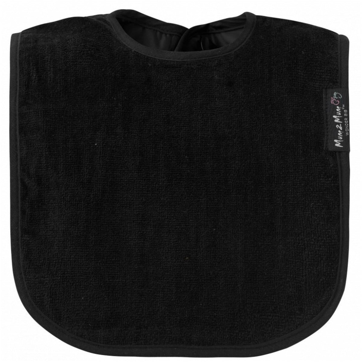 Mum 2 Mum Standard Wonder Bib - Black