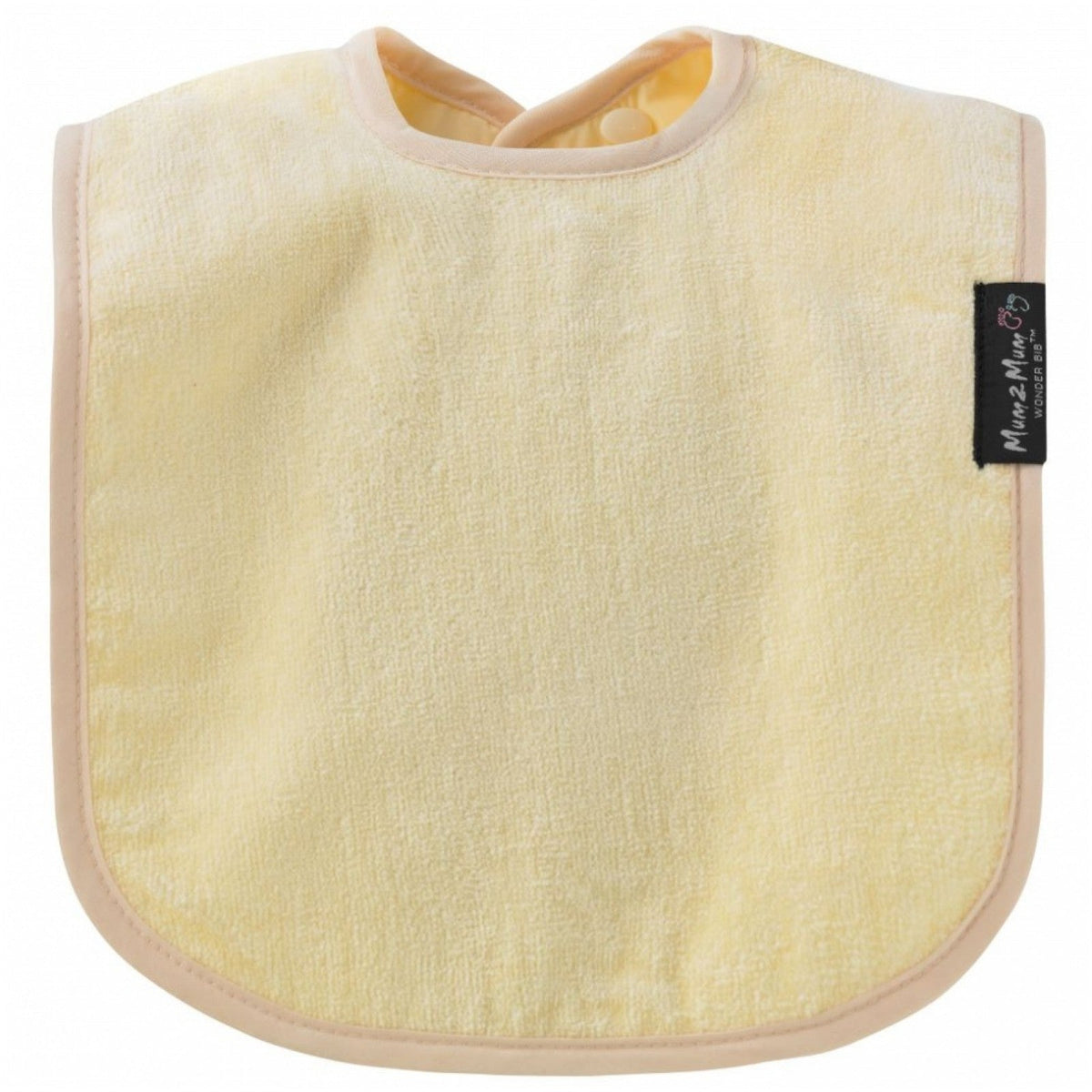 Mum 2 Mum Standard Wonder Bib - Lemon Yellow